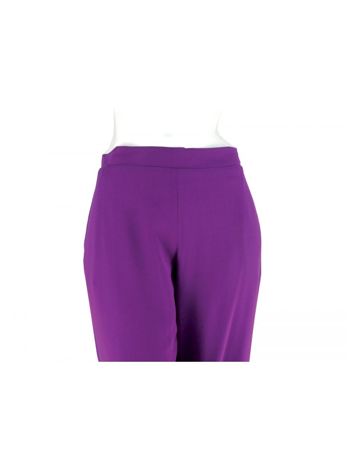 Woman trousers, elastic waistband, 2 pockets