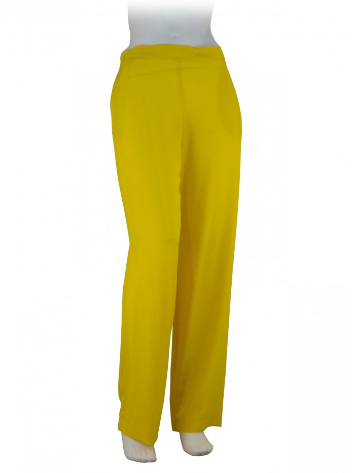 Woman trousers, elastic waistband, 2 pockets Woman trousers, elastic waistband, 2 pockets