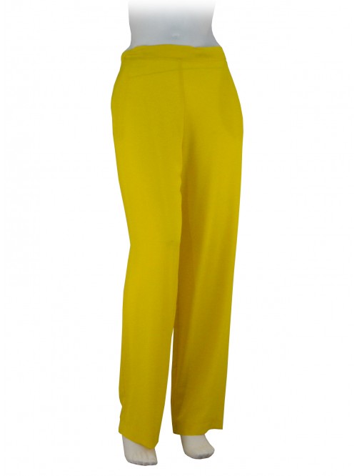 Woman trousers, elastic waistband, 2 pockets Woman trousers, elastic waistband, 2 pockets