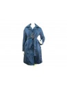 Giacca Donna Trench monopetto con spacco centrale posteriore,