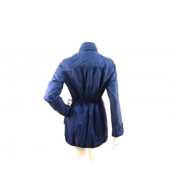 Women's jacket with piston and inner hood, waist drawstring, zip closure 2