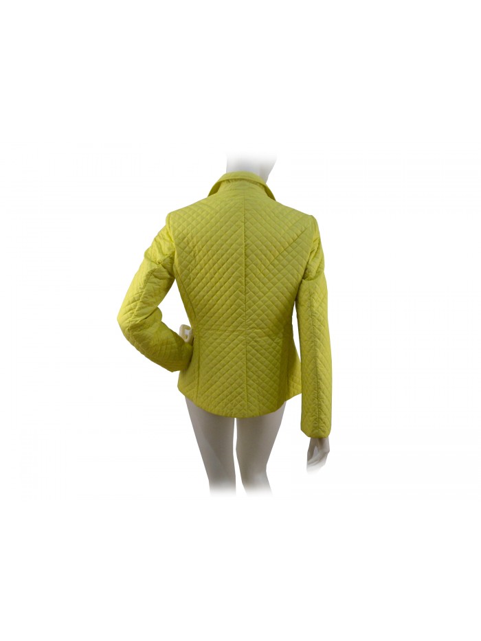 Women's jacket cut male, flared, lined in contrast