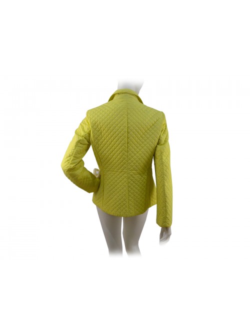 Women's jacket cut male, flared, lined in contrast