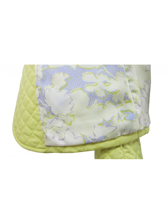 Women's jacket cut male, flared, lined in contrast