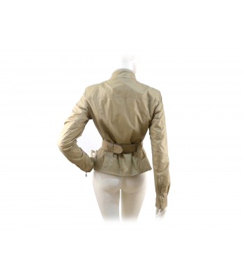 Slim woman jacket, high collar with adjustable strap, 2