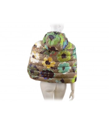 Giacca Donna mantella piumino con cappuccio, chiusura con zip. 2