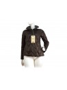 Jacket Woman quilted rombi quilted jacket, shirt collar, zip closure