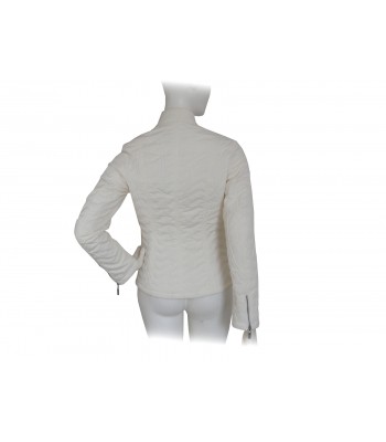 Giacca Donna trapuntata cucitura zig zag collo con pistagna 2