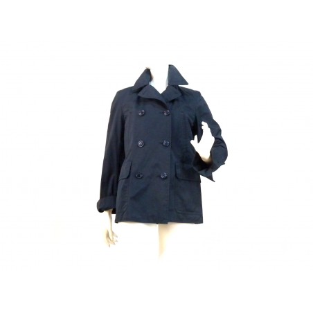 Giacca Donna lunga doppio petto con 4 tasche. Giacca Donna lunga doppio petto con 4 tasche.