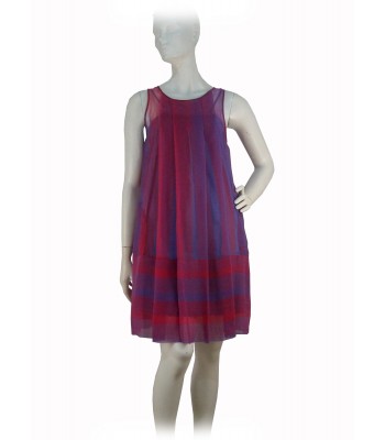 Tela Vestito Donna Dissolvenza Magenta