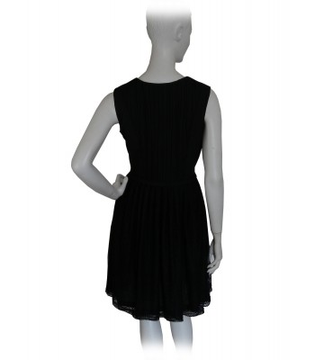 Vestito Donna con corpetto plissettato e gonna in pizzo. 2