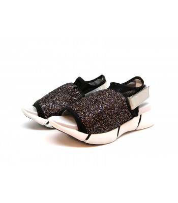  Elena Naki Women's Glitter Lead Sandals