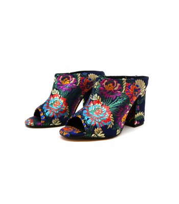 CHIO Women's Sandals 5048 Korella Blue/Multicolor