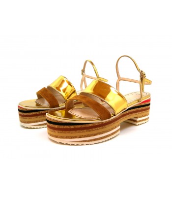 Tipe & Tacchi Women's Stripes Sandals