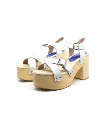 Jeffrey Campbell Sandali Donna Peasy White Calf