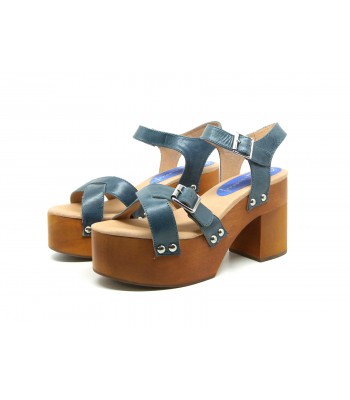  Jeffrey Campbell Women's Sandals Peasy Blue Calf