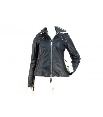 Dondup Women's jacket in lined leather