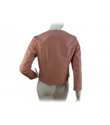 Giacca donna corta mod. Cinzia, collo chanel e manica 3/4 2