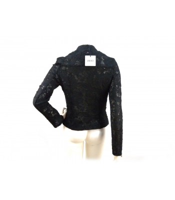 Woman jacket model nail with floral lace decoration 2