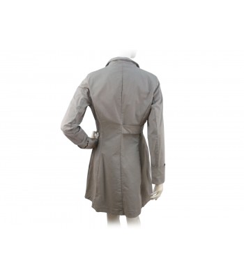 Trench woman mod. Aloe coated fabric closure 3 buttons with belt 2