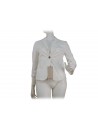 Trench woman mod. Aloe coated fabric closure 3 buttons with belt