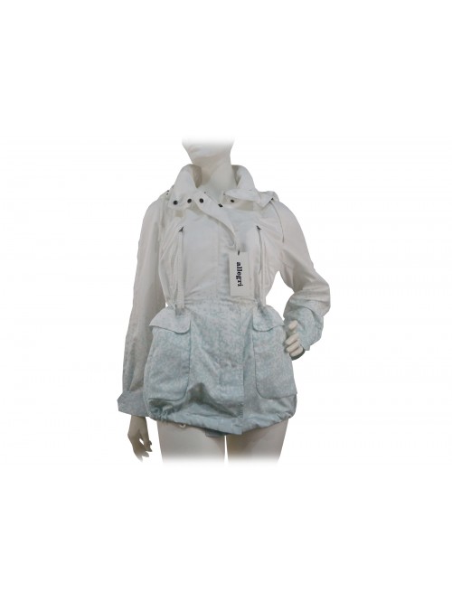 Unlined women's jacket with detachable hood, 4 pockets Unlined women's jacket with detachable hood, 4 pockets