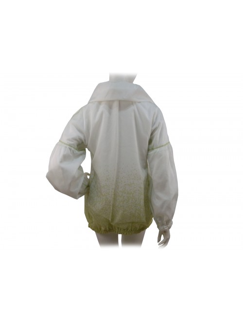 Giacca donna sfoderata collo largo modello over.