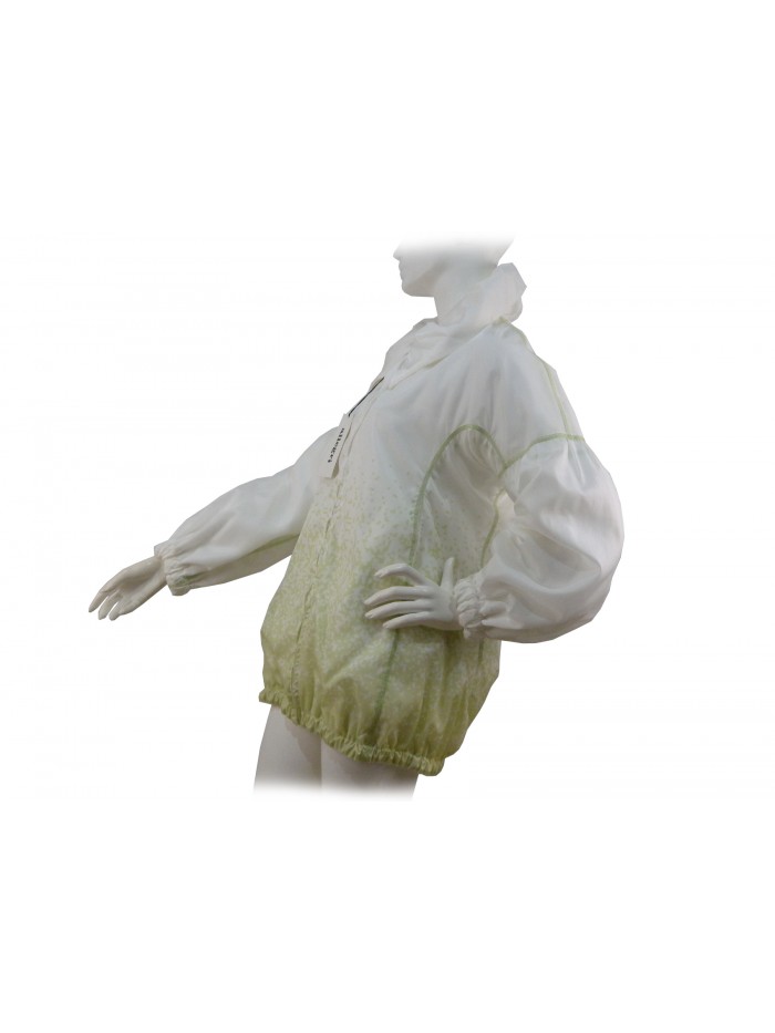 Giacca donna sfoderata collo largo modello over.