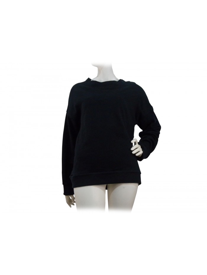 Women's sweatshirt mod. Juniperus with transparent back