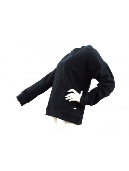 Women's sweatshirt mod. Juniperus with transparent back