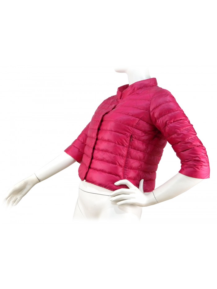 Short woman jacket, chanel collar, 3/4 sleeve