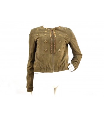 Annarita N Bomber Suede women's jacket