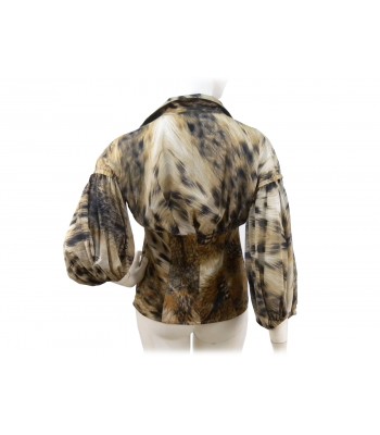 Women's shirt collar model with rouge, 3/4 sleeve to sbuzzo 2