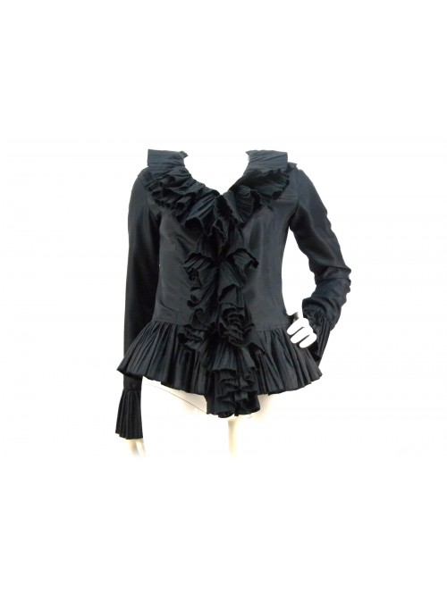 Camicia donna modello rouge su collo e avanti, parte inferiori Camicia donna modello rouge su collo e avanti, parte inferiori