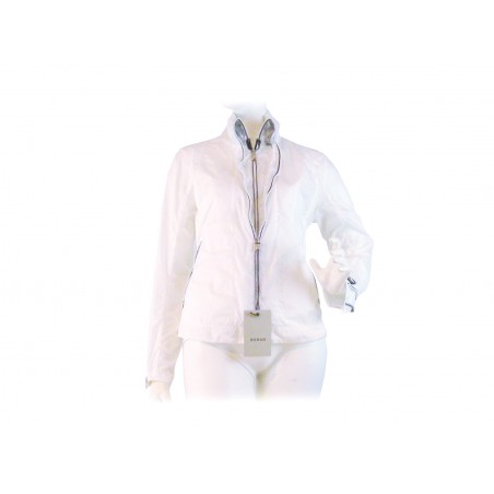 Women's double jacket with zip effect Women's double jacket with zip effect