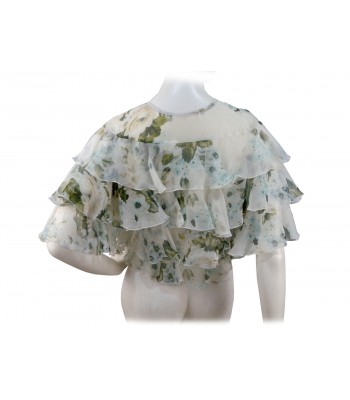 Woman shirt mod. Half-sleeved flounce Bahiyam 2