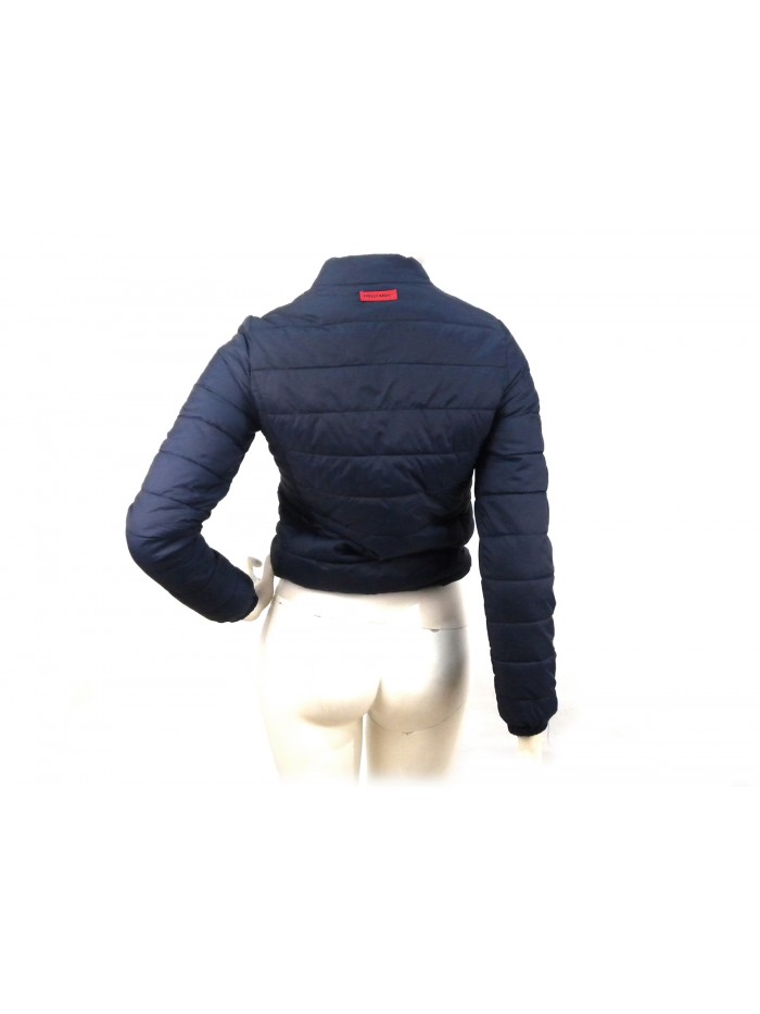 Short women's jacket 100gr. slim fit, snap button