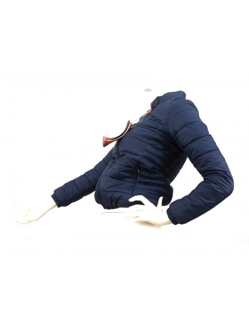 Short women's jacket 100gr. slim fit, snap button