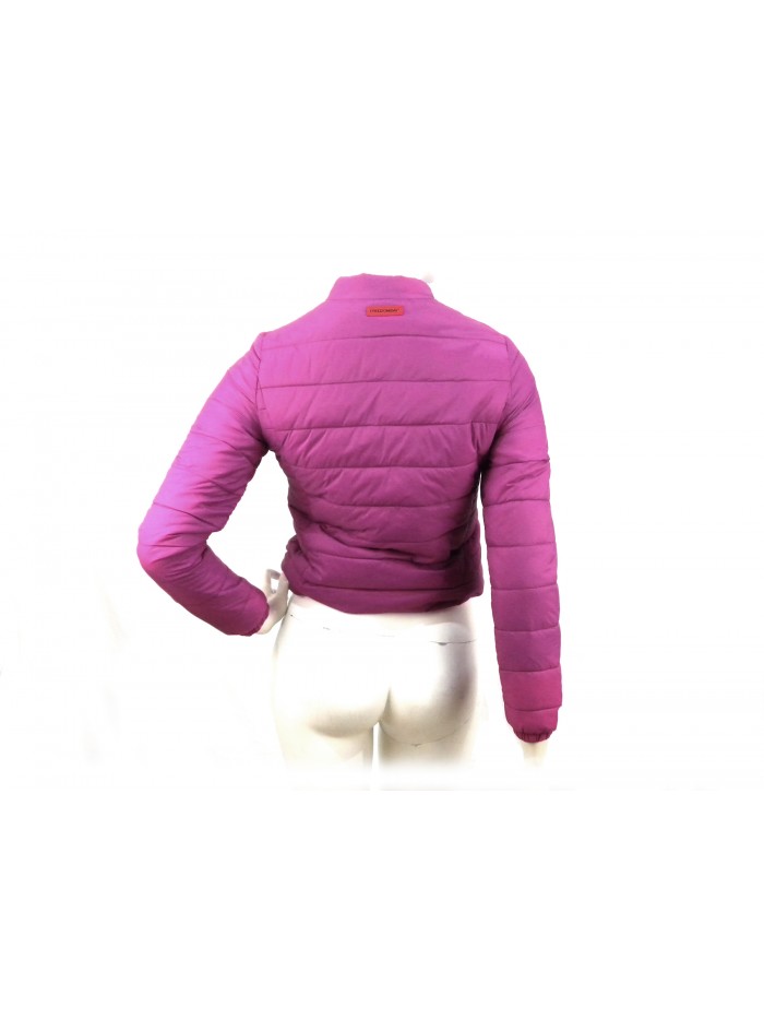Short women's jacket 100gr. slim fit, snap button