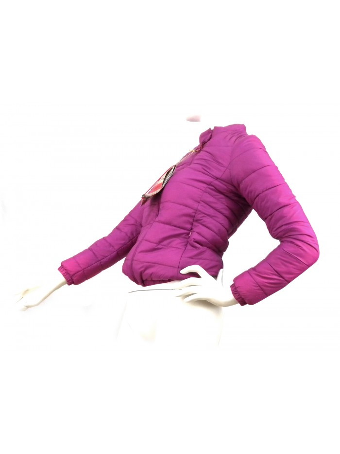 Short women's jacket 100gr. slim fit, snap button