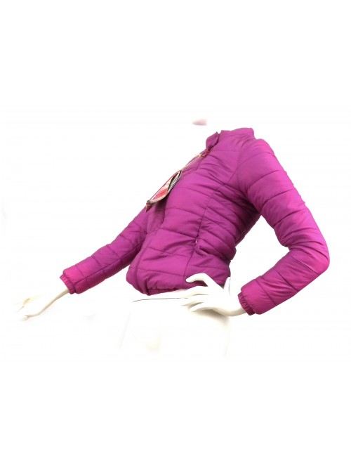 Short women's jacket 100gr. slim fit, snap button