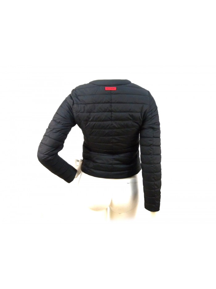 Short women's jacket 100gr. slim fit, dropped throat lap