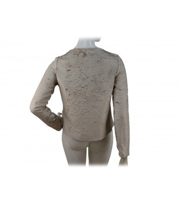 Woman open chanel jacket mod. Veste Dona coated fabric 2