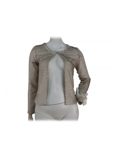 Woman open chanel jacket mod. Veste Dona coated fabric Woman open chanel jacket mod. Veste Dona coated fabric