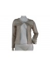 Woman open chanel jacket mod. Veste Dona coated fabric