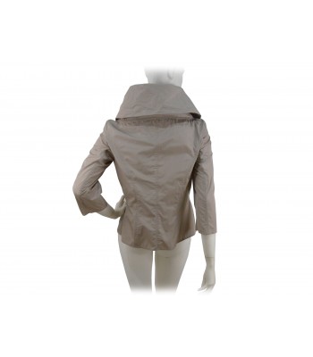 Women's jacket with high collar, 3/4 sleeve, side closure 2