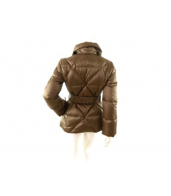 Flared women's jacket, basin length with hook waist belt 2