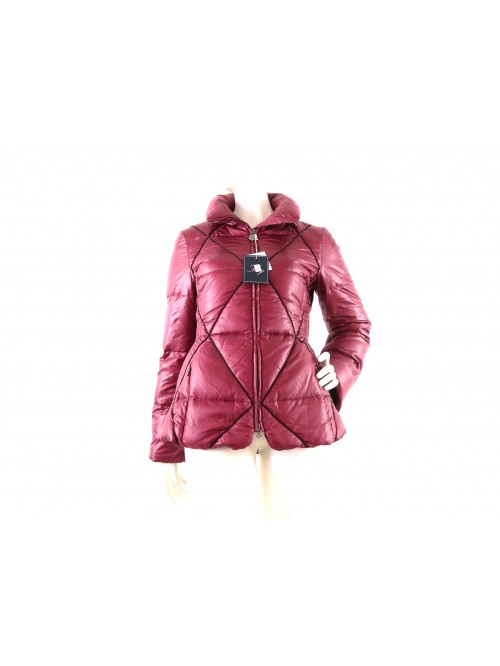 Loose-fit woman's jacket, leg length Loose-fit woman's jacket, leg length