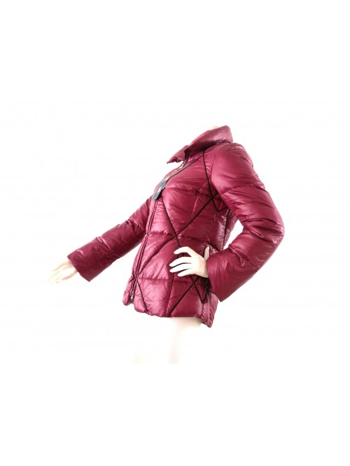 Loose-fit woman's jacket, leg length