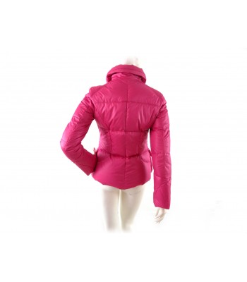 Flared short women's jacket with high collar, 2 pockets 2